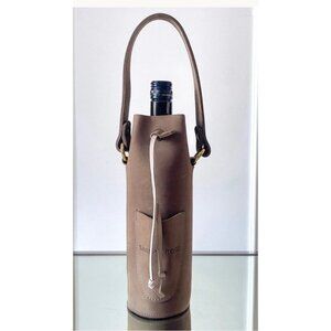 Sarep + Rose Leather Bottle Tote With Pocket